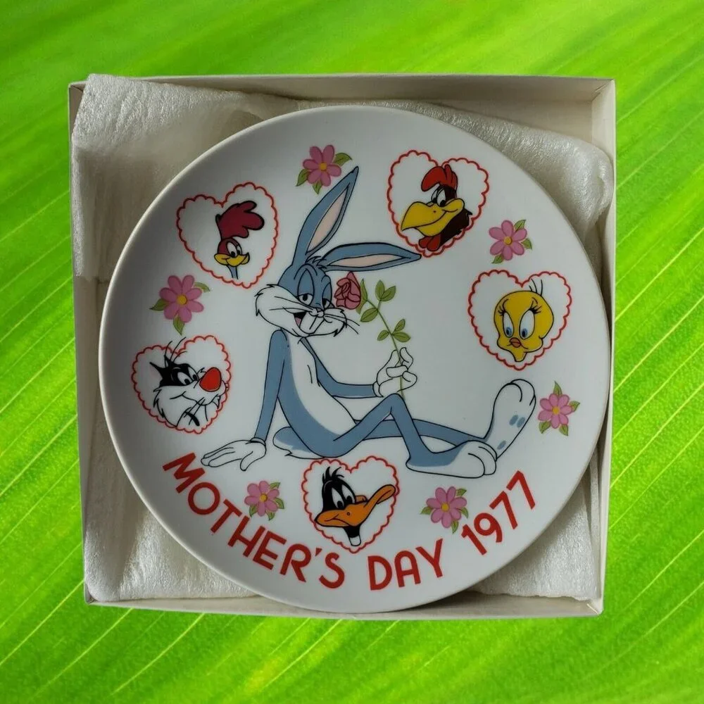Looney Tunes Limited First Edition 1977 Mother's Day Collector's Plate